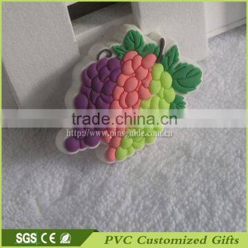 Grape Magnet Promotional Gift 3D Soft PVC Fridge Magnet