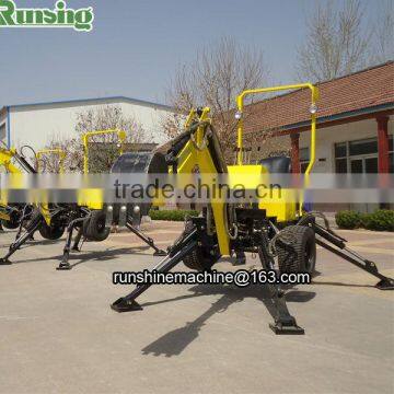 Portable Towable Backhoe, Power Towable Backhoe, Towable Mini Backhoe