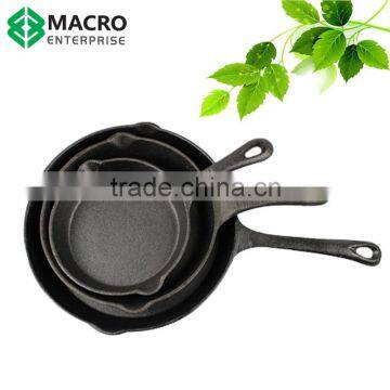 Cast iron skillet set