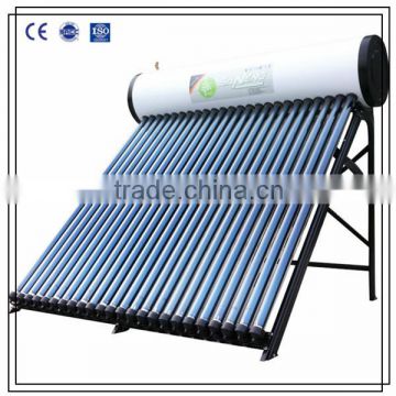 heat pipe pressurized solar water heater for home solar system