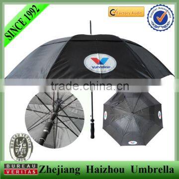 30'' double layer windproof system golf gift umbrella