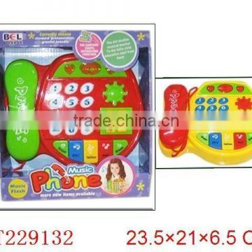 electric cartoon musical telephone with music-EN71