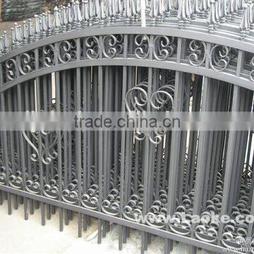 durable arc top wrought iron fencing gate design                        
                                                Quality Choice