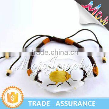 New Trendy Popular Artificial Amber stone Bracelets for Wholesale