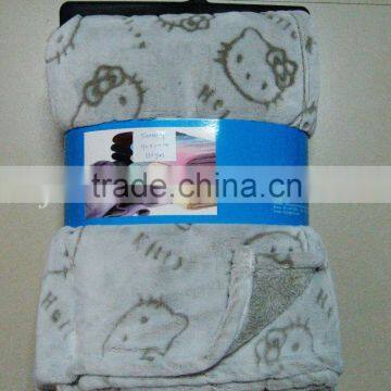 2015 Super Soft Velvet Throw Polyester Flannel Fleece Plush Luxury BLANKET All Sizes With Cat Pattern photo-2