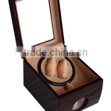 High gloss cherry finish wooden packaging box for watch