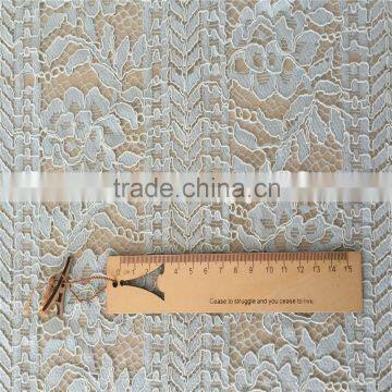 Good Capacity Scallops High Quality Cotton Nylon Guipure Lace Fabric Wholesale