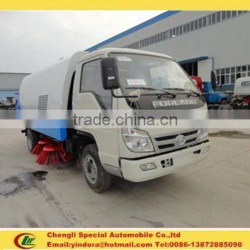 New design 2015 foton forland 4x2 manual road sweeper