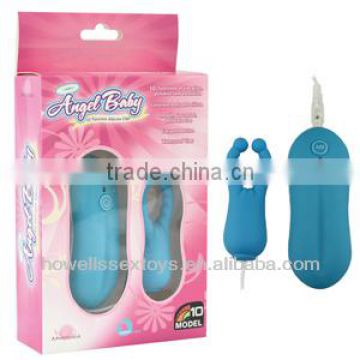 Angel Baby 10 Function Nipple and Cock clips Sex Products