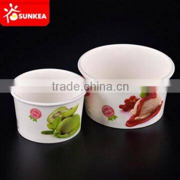 Beautifully Designed Paper Ice Cream Cup and Lid photo-3