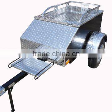 Twin Gavanized Axle Atv Trailer For Sale