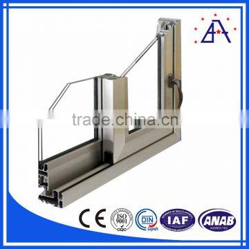 6063-T5 aluminium extrusion for glass