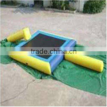 NEW square water trampoline with tube