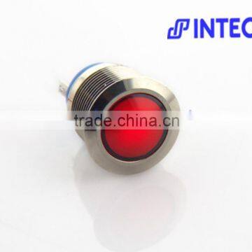 19mm Red Indicator Light , Brass indicator light, 12V indicator light