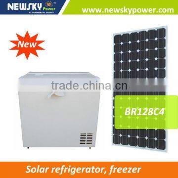 Dc solar freezer refrigerator freezer 12v compressor refrigerator power upright freezer