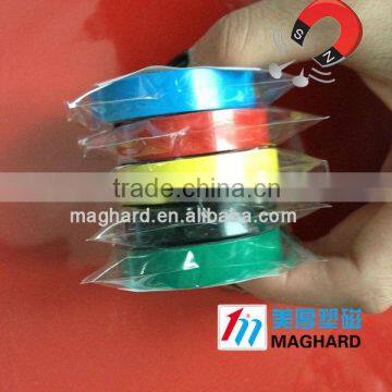 Magnetic tape /magnetic trip 1M*10MM*1MM with color PVC