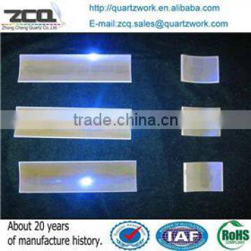 best quality clear quartz glass plate for furnace sight glass