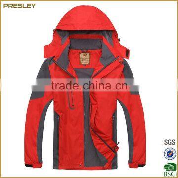 hot sell windproof waterproof in high quality polyester/nylon for outdoor jacket