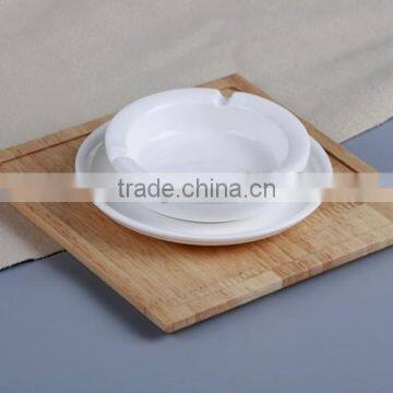 Domestic Round Ceramic Ashtray With Saucer photo-3