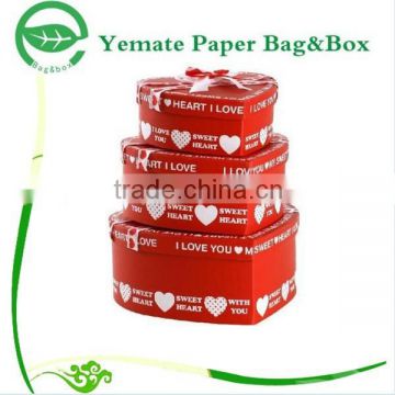 best quality custom printed recycled cardboard paper Christmas cheap fancy gift storage box