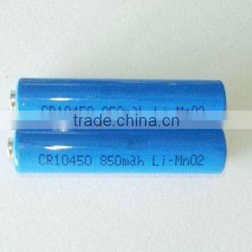 Mercury free battery CR14505/ 3V lithium primary battery