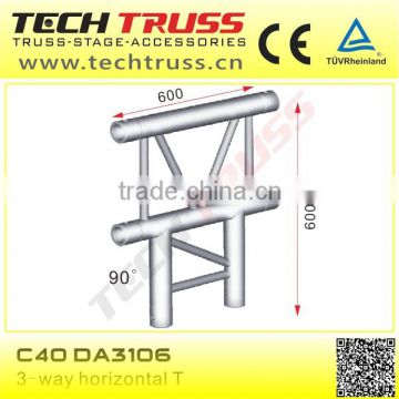 C40 DA3106 aluminum truss corner , outside lighting truss corner