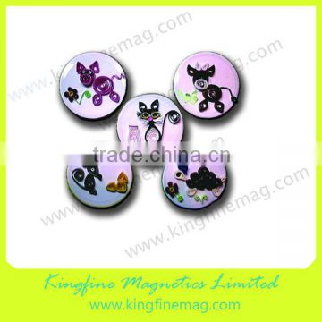 custom clothing buttons,colored magnet button,button safety cover