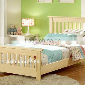Hot Sale Wood Double Bed With Storage Plywood Bed Sets