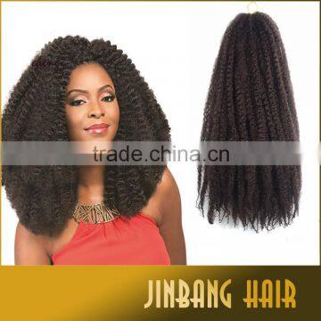 Afro Twist Kinky Marley Braiding Crochet Synthetic Afro Kinky Hair Extension Marley Hair Braid Wholesale Price photo-3