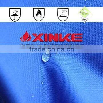 oil-water repellent twill woven fabric for welding