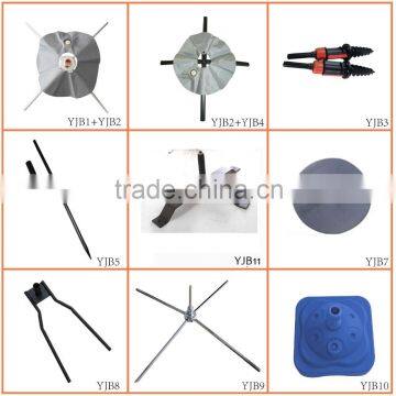 Flying Aluminium Cheap Flag Pole for Beach