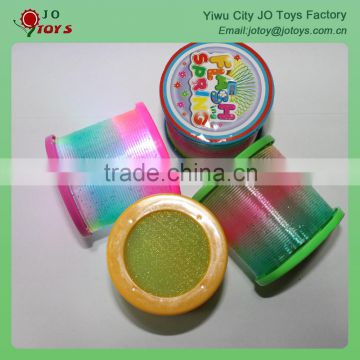 Different shape plastic spring toy educational toy