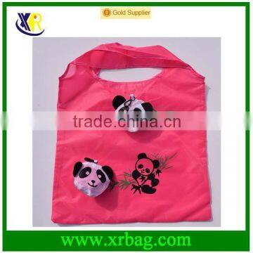 Promotional Animal Foldable Polyester Gift Shopping Bags