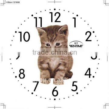 Little cat pattern handmade watch face cheap price for wholesale