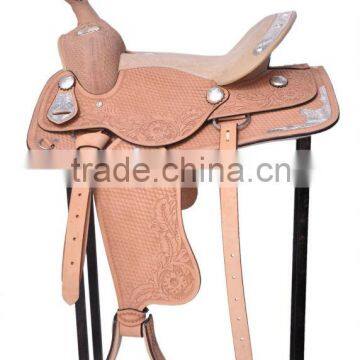 Leather Western Saddle