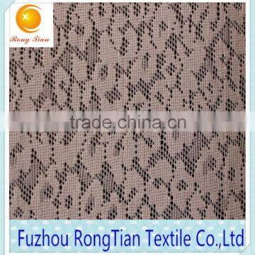 2015 selling printed white lace fabric for composite sequins