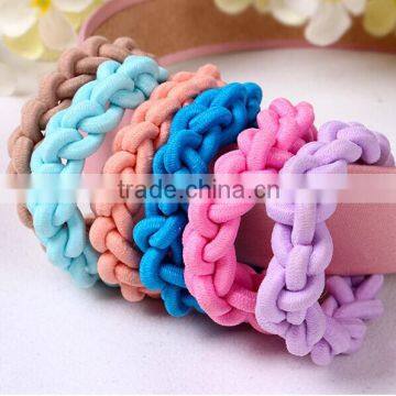 YiWu DeSai 2014 new style girls hair accessories elastic hair band rubber band madam Ms