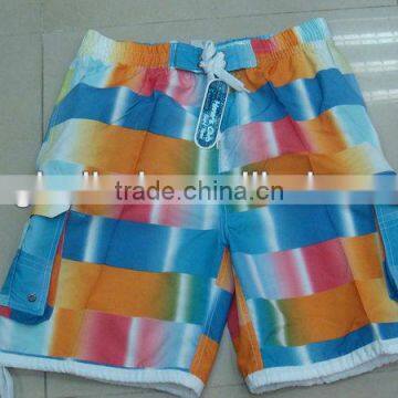 Polyester Custom Mens surf board shorts stock 161