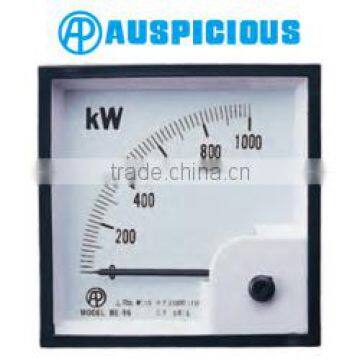 96*96mm AC/DC Analog Panel Meter, Watt Meter, kW Power Meter