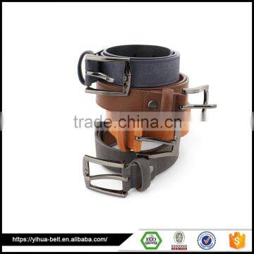 Popular western original leather belt factory jeans belt