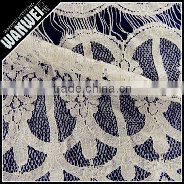 6 Discount Hot Sales High Quality Stylish Flower Pattern Polyamide Elastic Restonic for Woman's Dress 7052