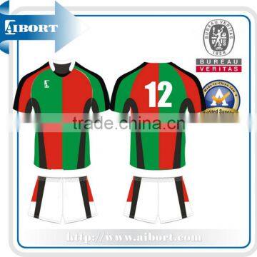 SUBSC-357 soccer training kits/soccer teams uniforms