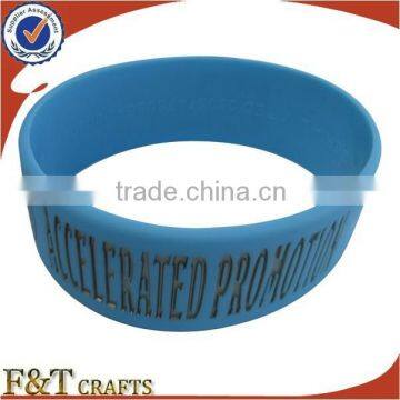 wholesale bulk cheap funny wide slap rubber promotional silicone wristband unit