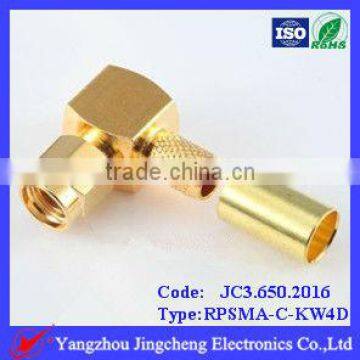 LMR240 Cable Connector RPSMA Male Crimp Male Body Female Socket R/a