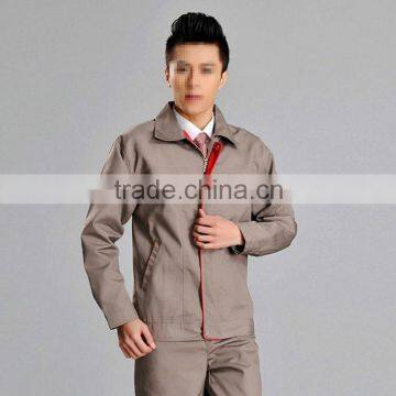 customized design industrial uniforms mechanic workwear jacket and pants working wear top quality                        
                                                Quality Choice