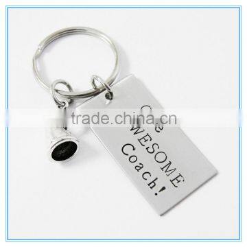 Top Selling One Awesome Coach Stainless Steel Key Chain