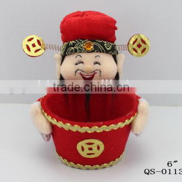 2016 chinese new year decoration items candy basket