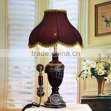 Classical European Wooden Table lamp