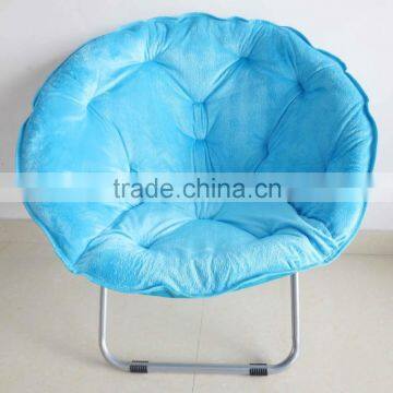 2015 Wholesale cheap camping folding half moon chair for adults