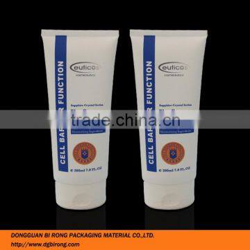 200ml Oval Matte White Empty Plastic Cosmetic Tubes